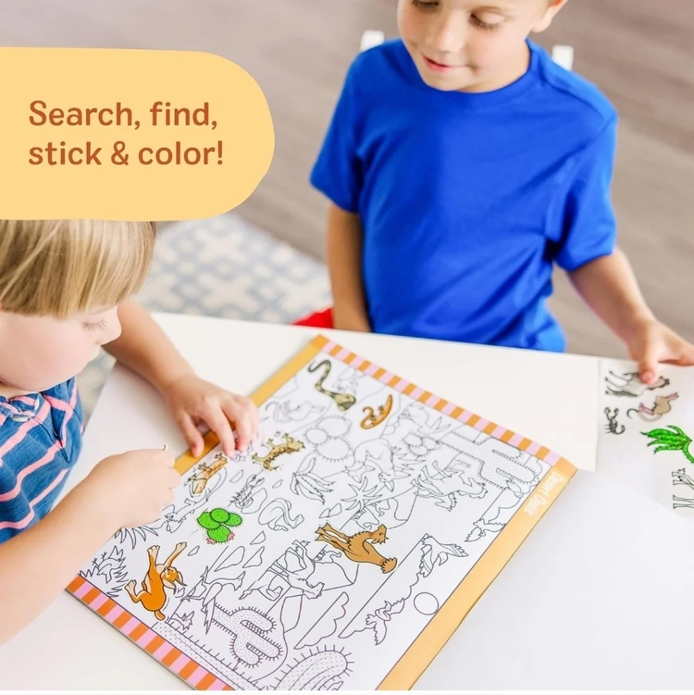Melissa & Doug Seek & Find Sticker Pad